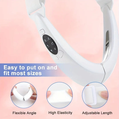 Dispositivo facial de lifting Facial Glow V-Line Sculpt para tonificar y levantar la línea de la mandíbula con tecnología EMS.